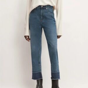 Everlane Way High jeans in Abyss